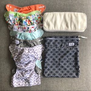 Nora’s Nursey Cloth Diapers (1 set available)